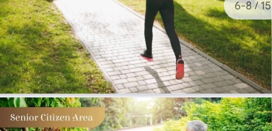 Apartments and shops